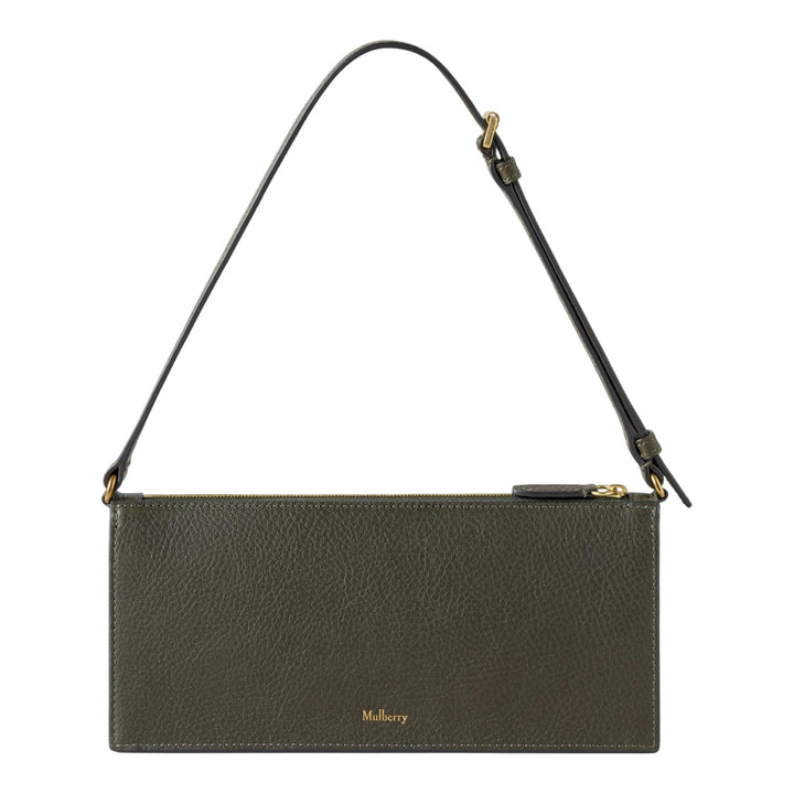 Club21 - Mulberry - Roxanne Mini Shoulder Bag NVT - MINI SHOULDER BAGS - Juniper Green