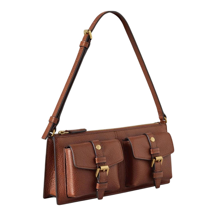 Club21 - Mulberry - Roxanne Mini Shoulder Bag Nvt - MINI SHOULDER BAGS - Oak