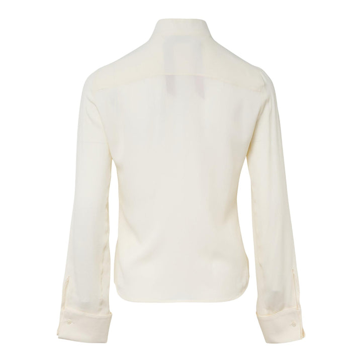Club21 - N21 - Pintucks Long Sleeve Blouse - BLOUSES - White