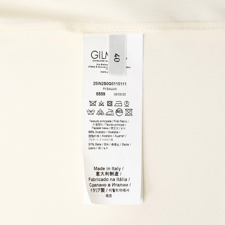 Club21 - N21 - Pintucks Long Sleeve Blouse - BLOUSES - White