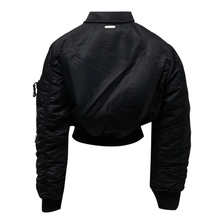 Club21 - NACHE - Cropped Bomber Jacket Unisex - BLOUSON - Black