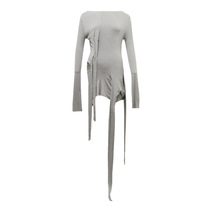 Club21 - NACHE - Twine Mini Dress Dusty Beige - KNIT DRESSES - Beige