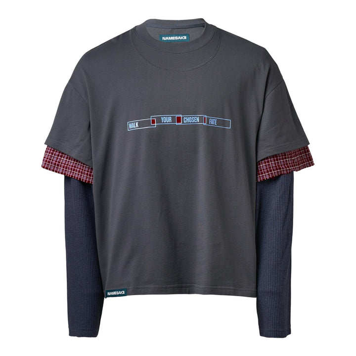 Club21 - NAMESAKE - Chuck 3-Layered Tee - TEES - Dark Blue