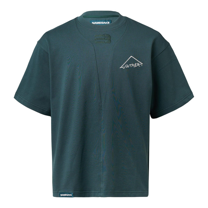 Club21 - NAMESAKE - Sava Oversized Warning Tee - TEES - Green