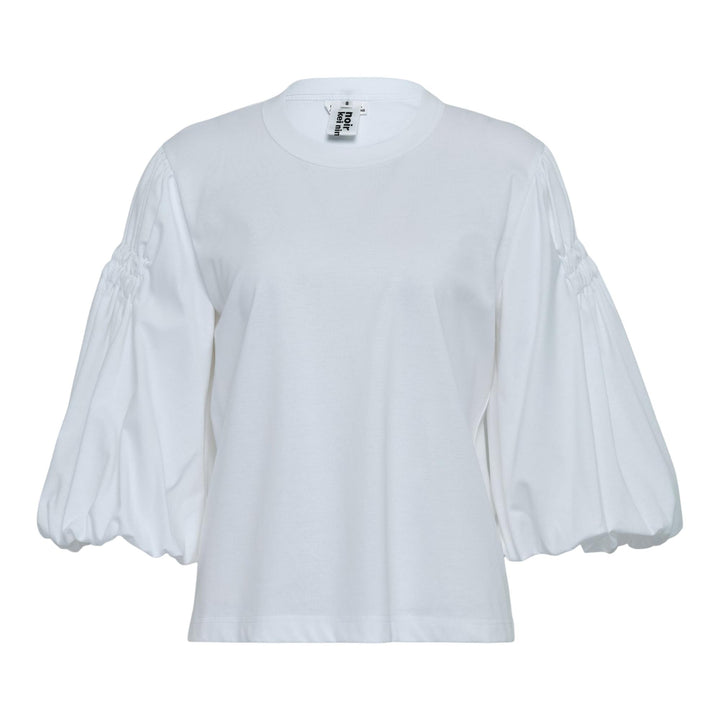 Club21 - Noir Kei Ninomiya - Cotton Ponte Tee - TEES - White