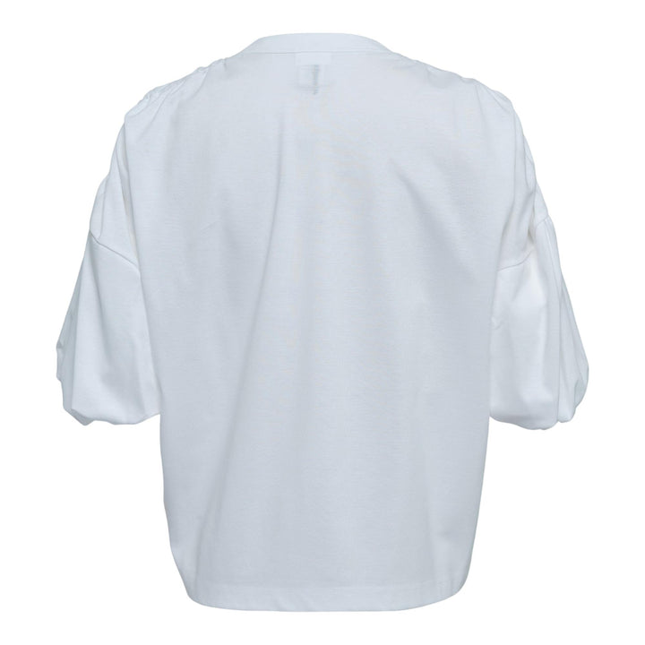 Club21 - Noir Kei Ninomiya - Cotton Ponte Tee - TEES - White