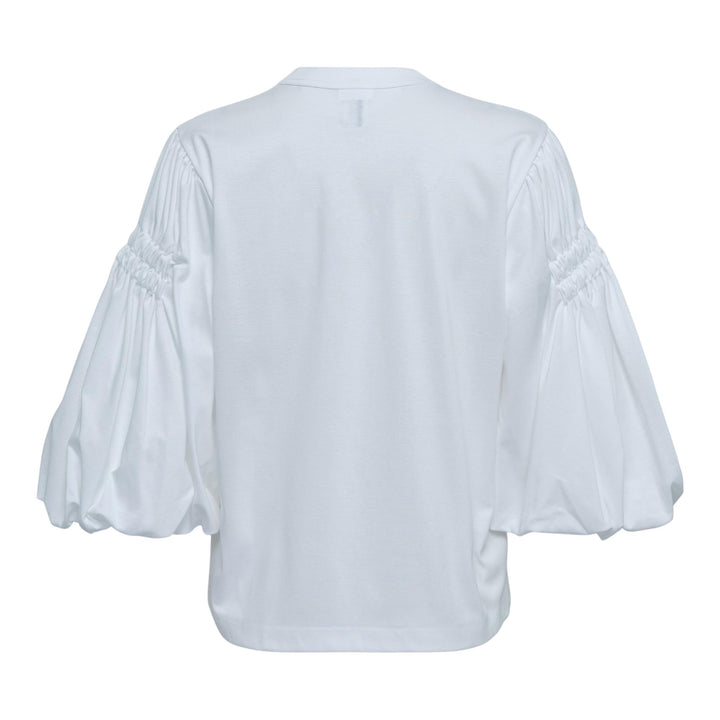 Club21 - Noir Kei Ninomiya - Cotton Ponte Tee - TEES - White