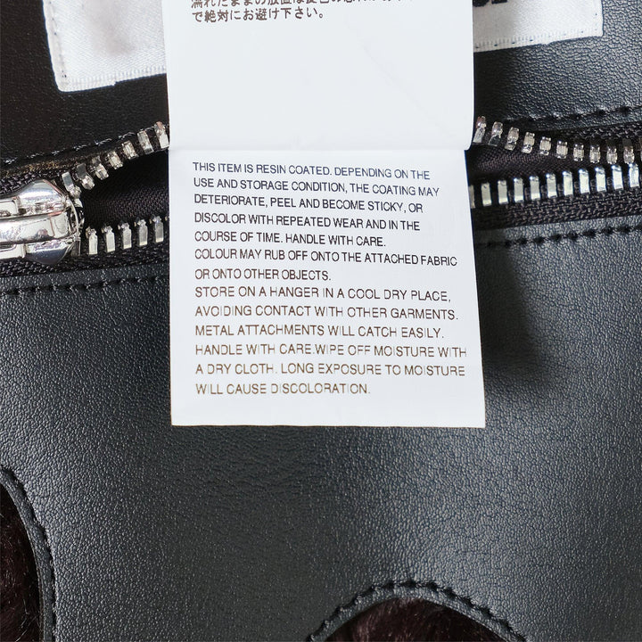 Club21 - Noir Kei Ninomiya - Fake Fur Vest - VESTS - Black