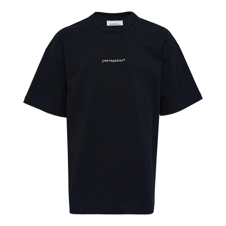 Club21 - OAMC Peacemaker - Loose Fit T-Shirt Pigeon Print - TEES - Black