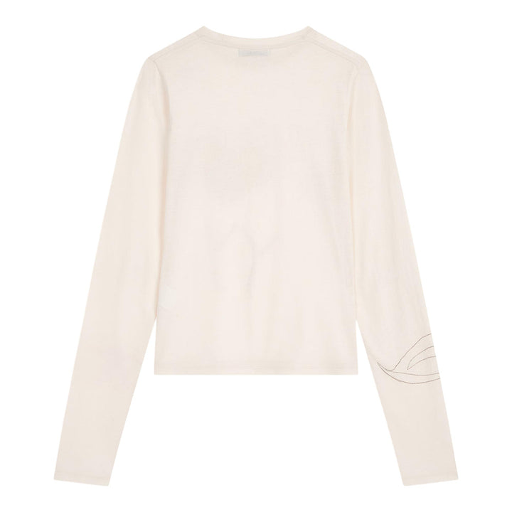 Club21 - OPEN YY - Beaded I Love YY Tee - TEES - White