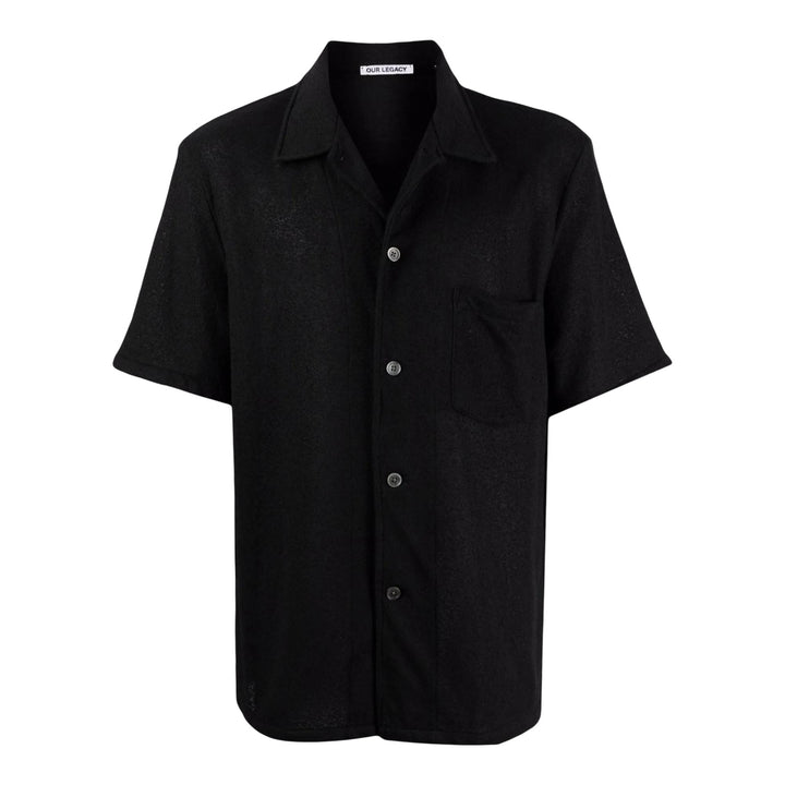 Club21 - OUR LEGACY - Core Box Shirt Shortsleeve - SHIRTS - Black