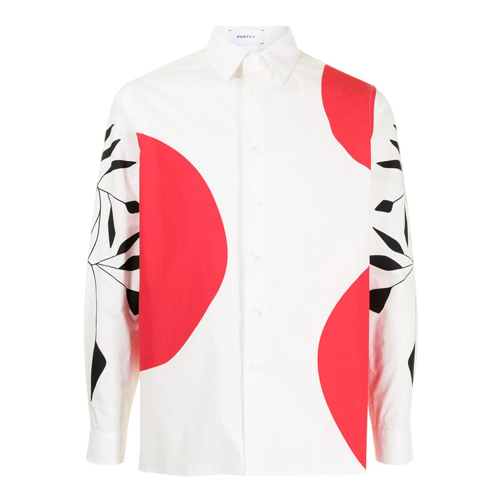 Club21 - PORTS V - Woven Long Sleeve Sport Shirt - SHIRTS - White