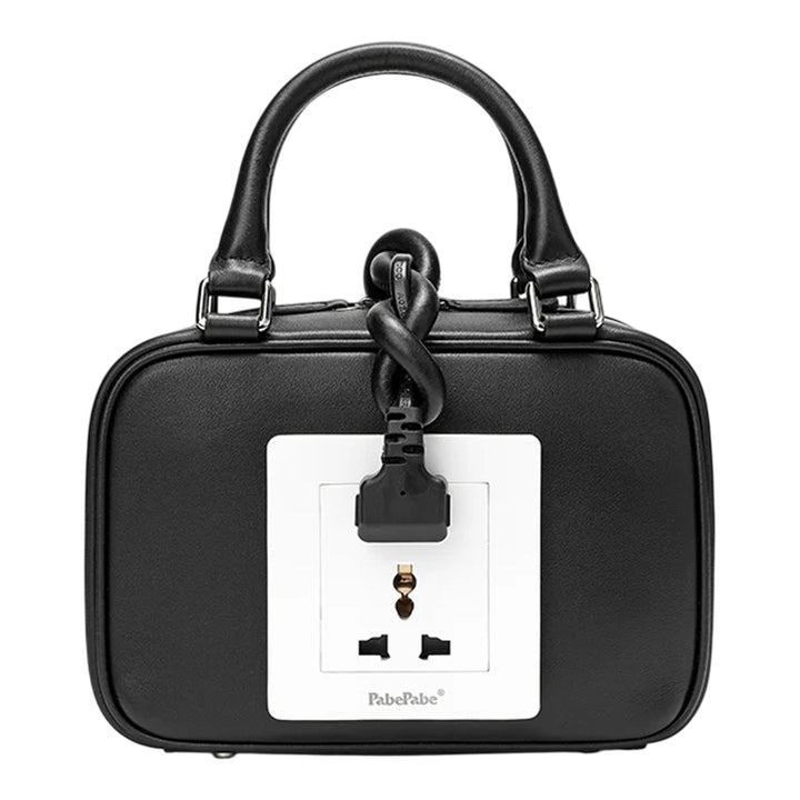 Club21 - PabePabe - Socket Boston Small - MINI BAGS - Black