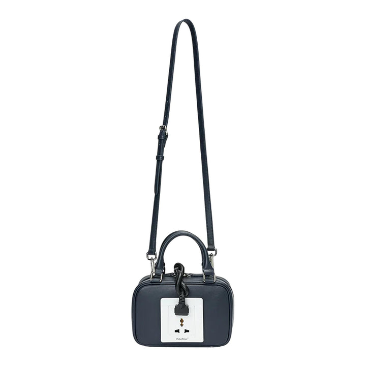 Club21 - PabePabe - Socket Boston Small - MINI BAGS - Navy