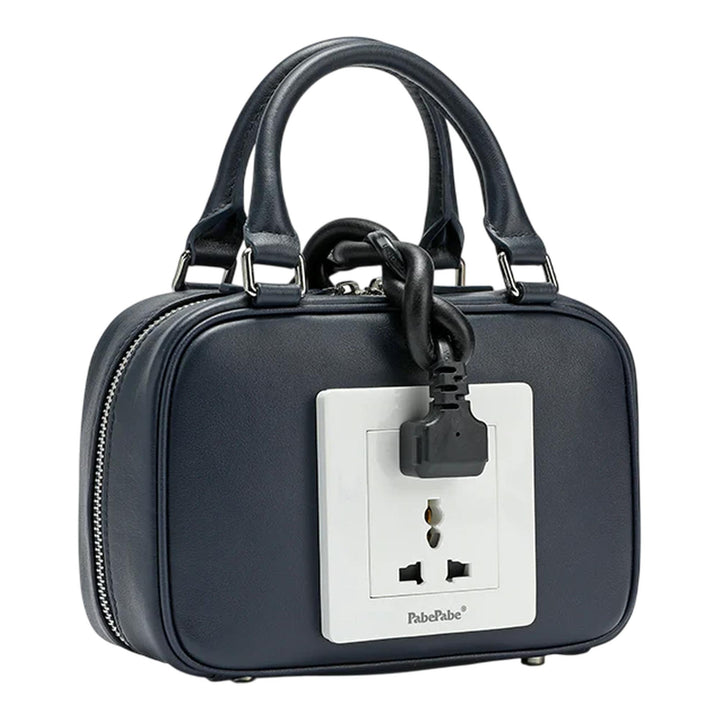 Club21 - PabePabe - Socket Boston Small - MINI BAGS - Navy