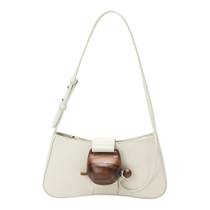 Club21 - PabePabe - Wooden Fish Bag - HANDBAGS - White