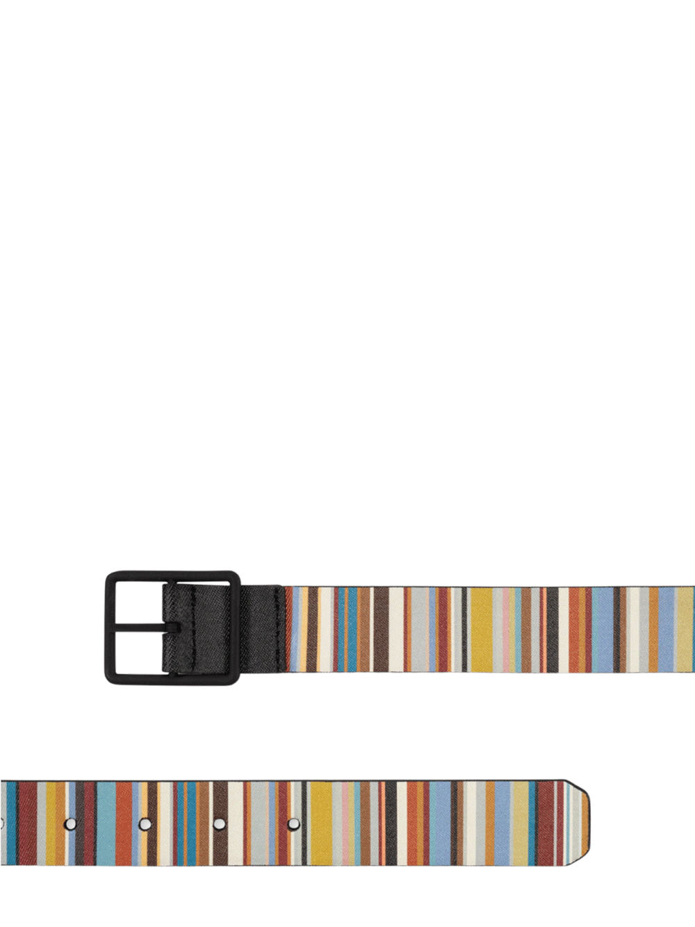 PAUL SMITH MULTICOLOR SIGNATURE STRIPE BELT - SIZE selling 28 - NEW