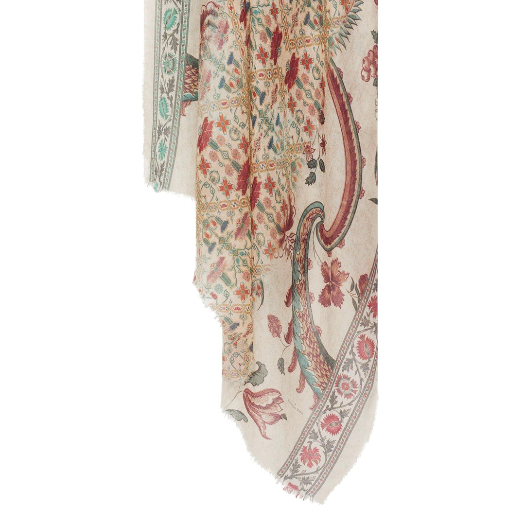 Club21 - Pierre-Louis Mascia - Euclide Scarf 135X195 - SCARVES - Beige