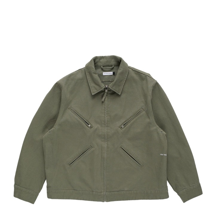 Áo khoác kéo khóa toàn bộ