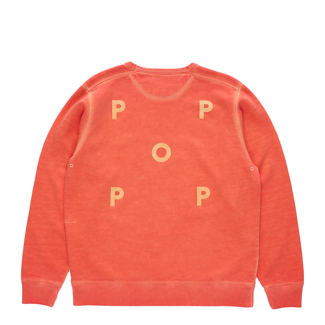 Áo sweatshirt cổ tròn có logo