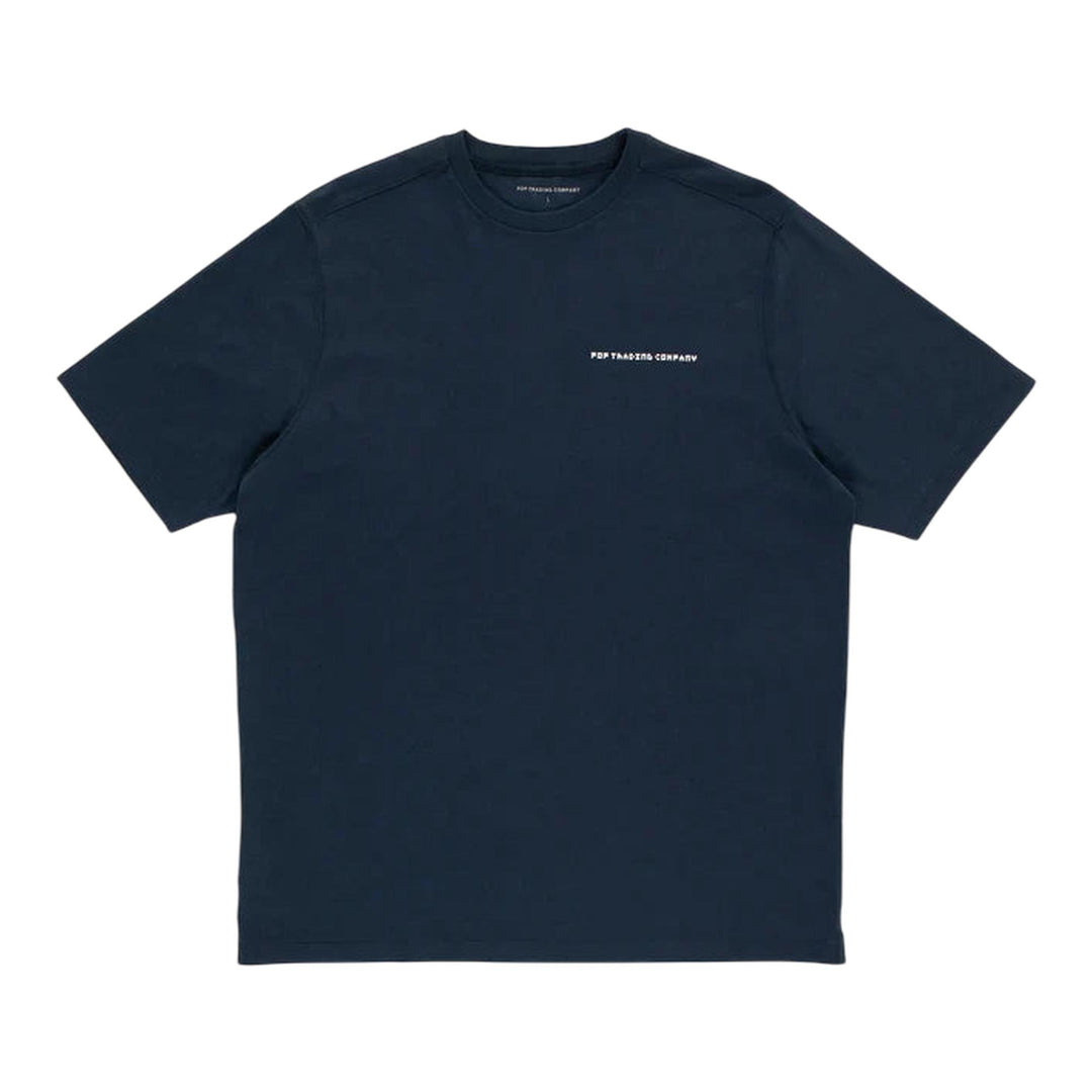 Club21 - Pop Trading Company - Pixel Logo T-Shirt - TEES - Navy