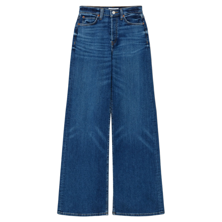 Jeans 70S cạp cao siêu rộng