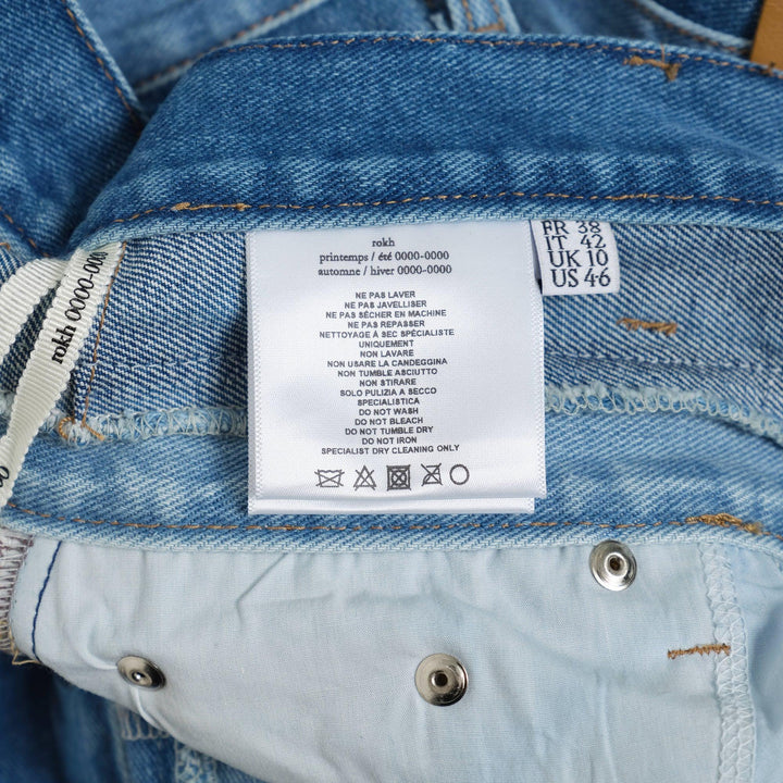 Club21 - ROKH - Balloon Shaped Layered Denim Pants - PANTS - Light Blue