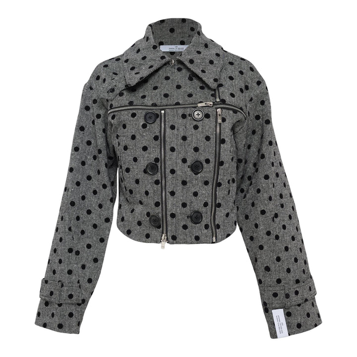 Club21 - ROKH - Double Breasted Broken Jacket - BLOUSON - Polka Dots