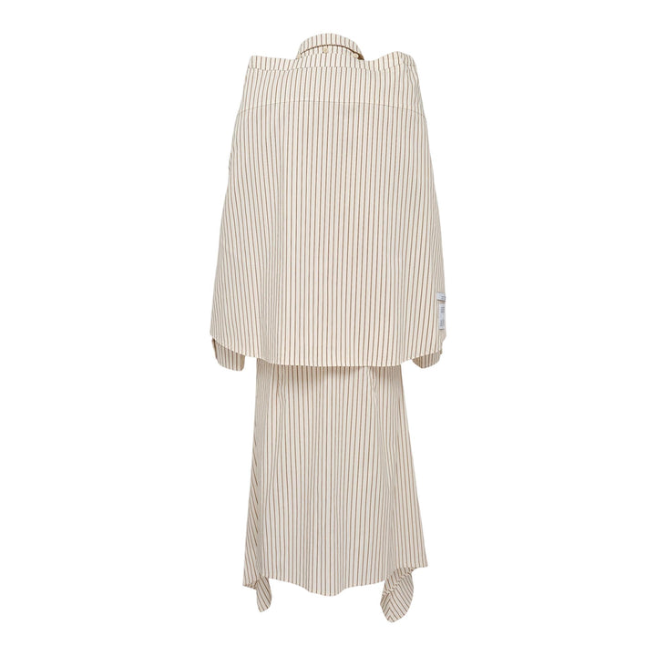 Club21 - ROKH - Shirts Sleeve Tie Dress - WOVEN DRESSES - Stripes