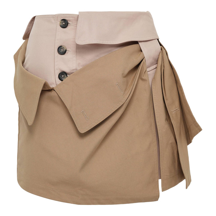 Club21 - ROKH - Trench Element Skirt - SKIRTS - Beige