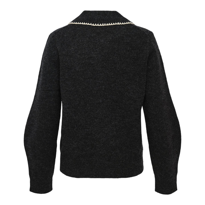 Club21 - Renli Su - Cotton Pleated Midi Skirt - KNIT TOPS - Grey