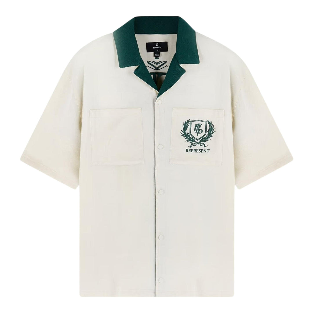 Club21 - Represent - Crest Shirt - TEES - Off-White