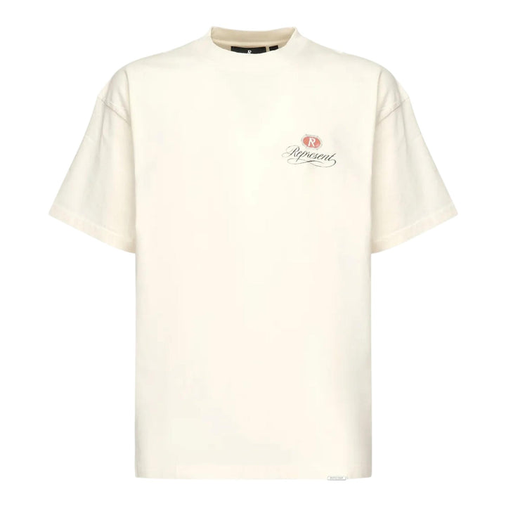 Club21 - Represent - Grand Vintage Hand Drawn T-Shirt - TEES - White