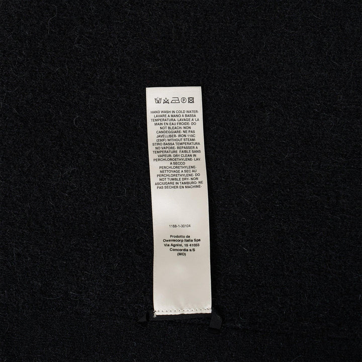 Club21 - Rick Owens - Cowl Alpaca Knit - SCARVES - Black