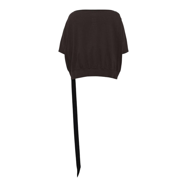 Club21 - Rick Owens DRKSHDW - Dagger Top Medium Weight Cotton - TEES - Charcoal