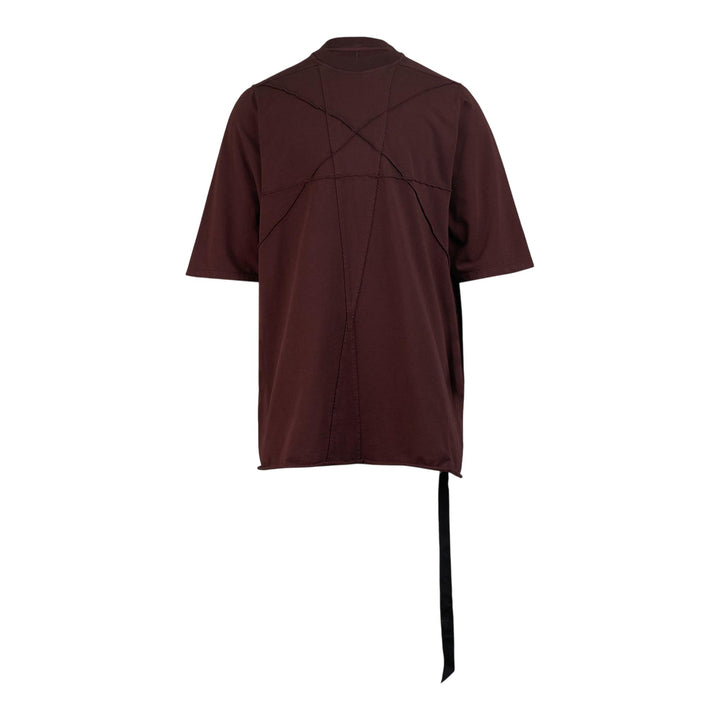 Club21 - Rick Owens DRKSHDW - Jumbo T Compact Heavy Jersey - TEES - Maroon