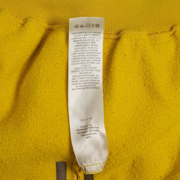 Club21 - Rick Owens DRKSHDW - Micro Mountain Hoodie Furka Heavy Sweatshirt - SWEATERS - Yellow