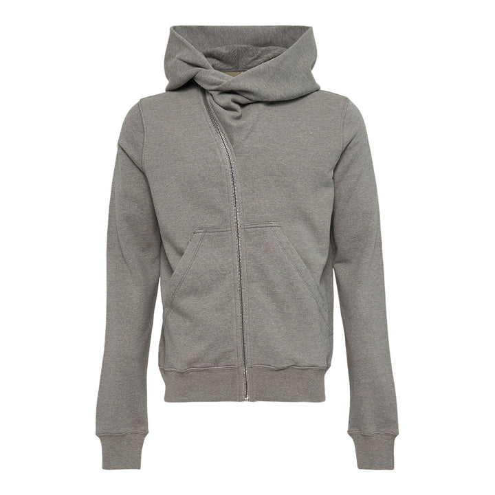 Club21 - Rick Owens DRKSHDW - Mountain Hoodie Grey Melange Felpa Jersey - SWEATERS - Grey