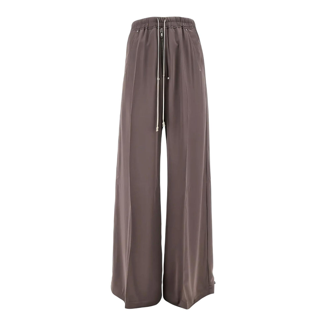 Club21 - Rick Owens - Wide Bela Pants Washed Charmeuse - PANTS - Grey