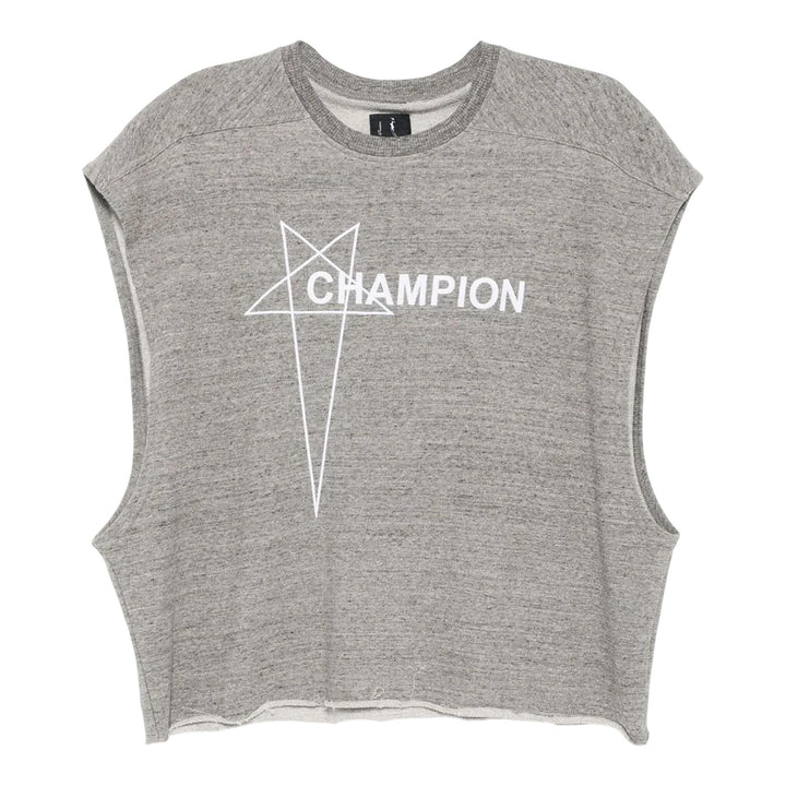 Club21 - Rick Owens x Champion - Champion Micro Tatlin T Jersey - TANK TOPS - Grey