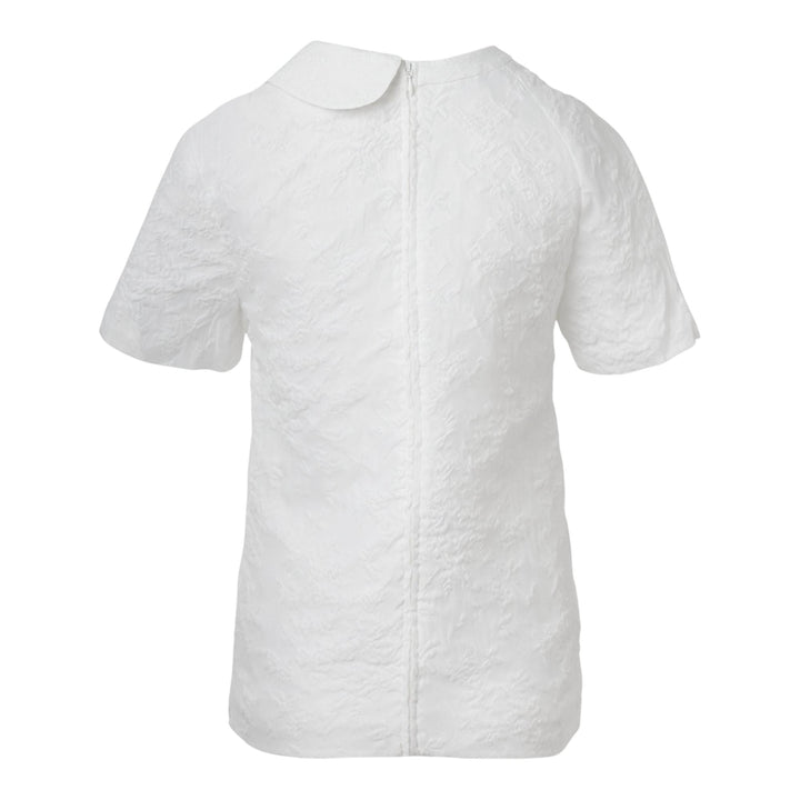 Club21 - SHUSHU/TONG - Semi-Peter Pan Collar Top - WOVEN TOPS - White