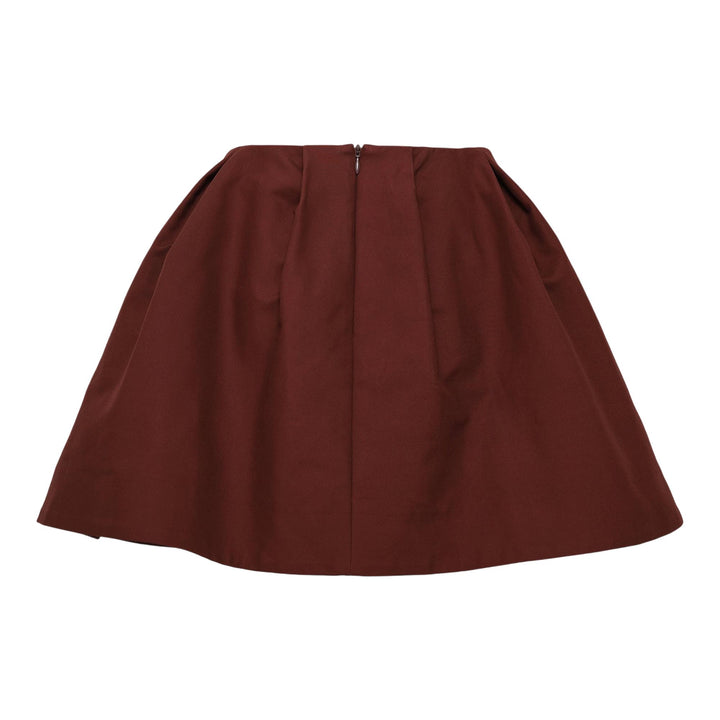 Club21 - SHUSHU/TONG - Tucked Short Skirt - SKIRTS - Brown