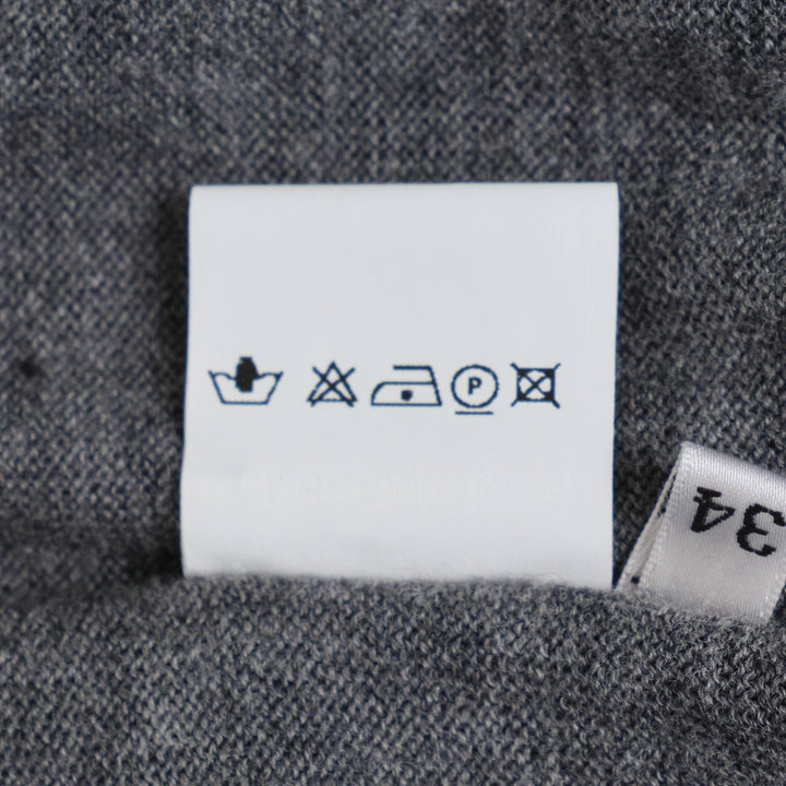 Club21 - SONIA CARRASCO - Knit Cut Collar Vest - VESTS - Grey