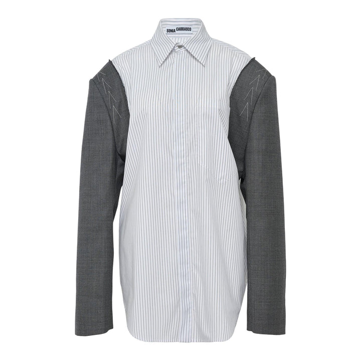 Club21 - SONIA CARRASCO - Tailored Sleeves Shirt - WOVEN TOPS - White