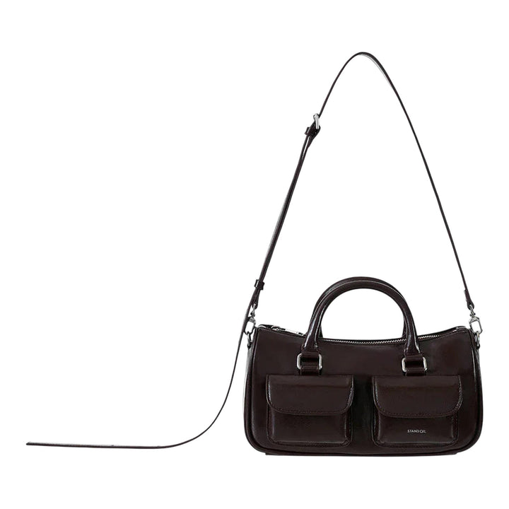 Club21 - STAND OIL - Chubby Half Bag - HANDBAGS - Maroon