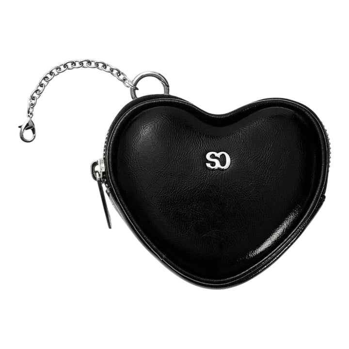 Club21 - STAND OIL - Heart Pods Keyring - POUCHES - Black