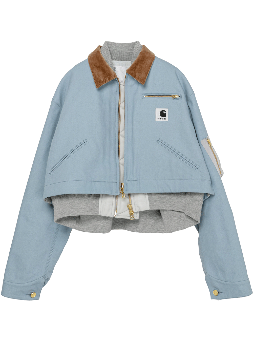 sacai X Carhartt WIP Canvas x Unisex MA-1 Jacket Detroit – Club21.com