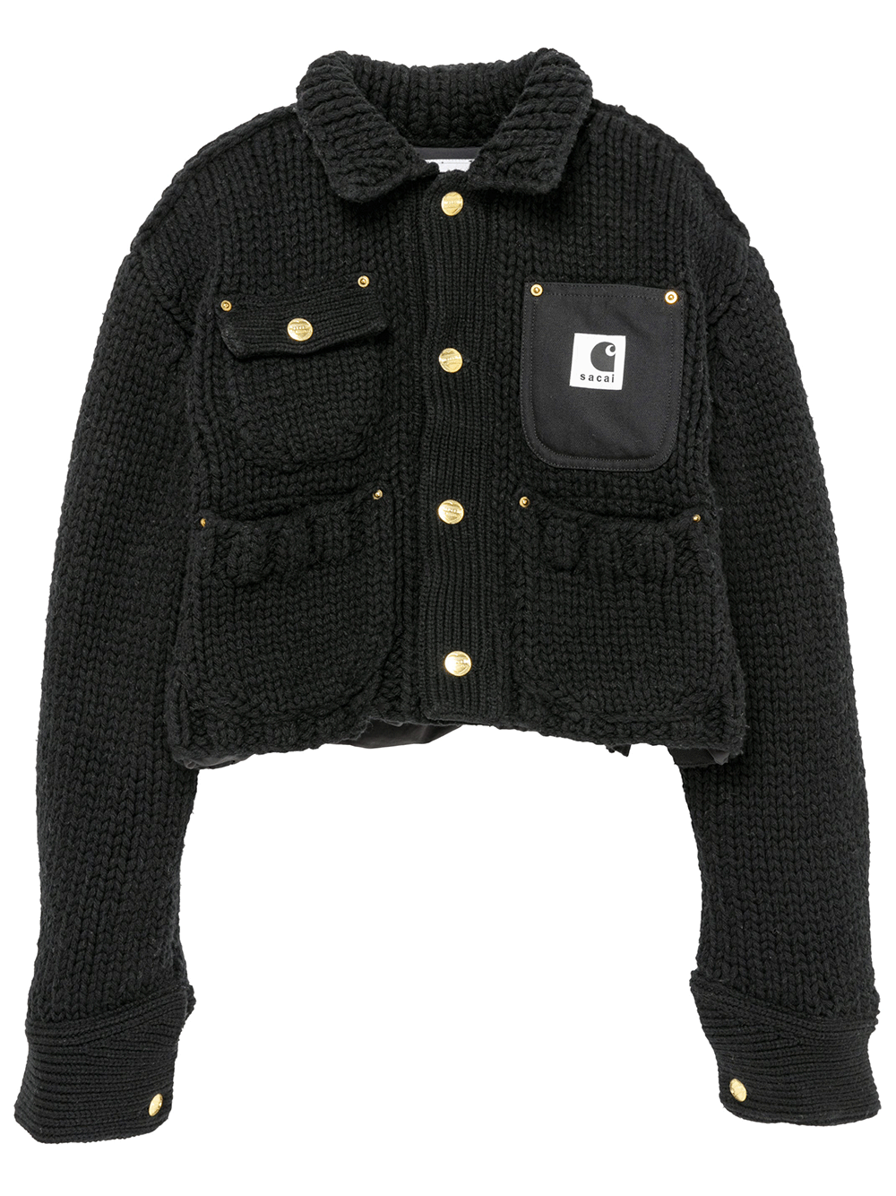 sacai X Carhartt WIP Unisex Knit Jacket Michigan – Club21.com