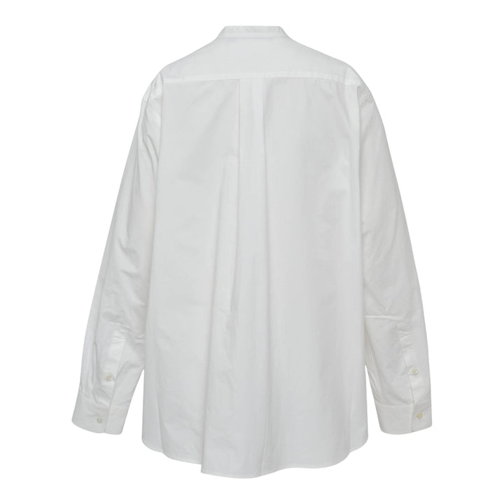 Club21 - Sofie D'Hoore - Front Button Stand Collar Blouse - BLOUSES - White