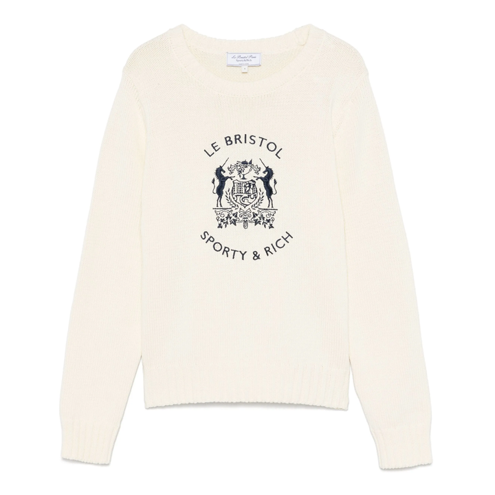 Áo len đan Bristol Crest